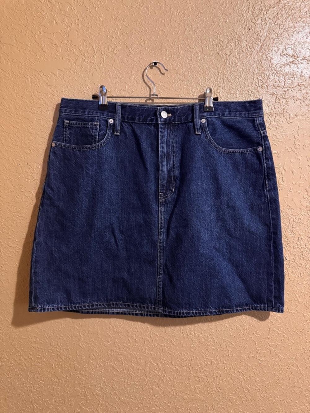 Madewell denim skirt